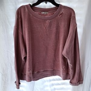 Distressed Sweatshirt